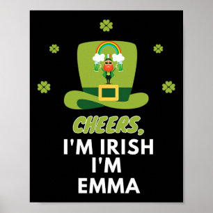 Poster Saúde Sou Irlandês Sou Emma