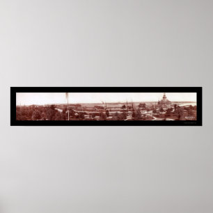 Poster Sault Ste. Marie trava a foto 1903