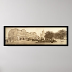 Pôster Savana, foto 1909 de Geórgia