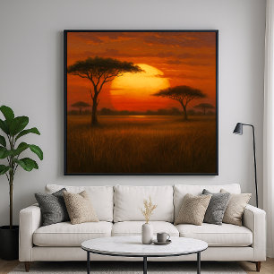 Poster Savannah africana