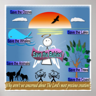 Pôster Save the Babies!