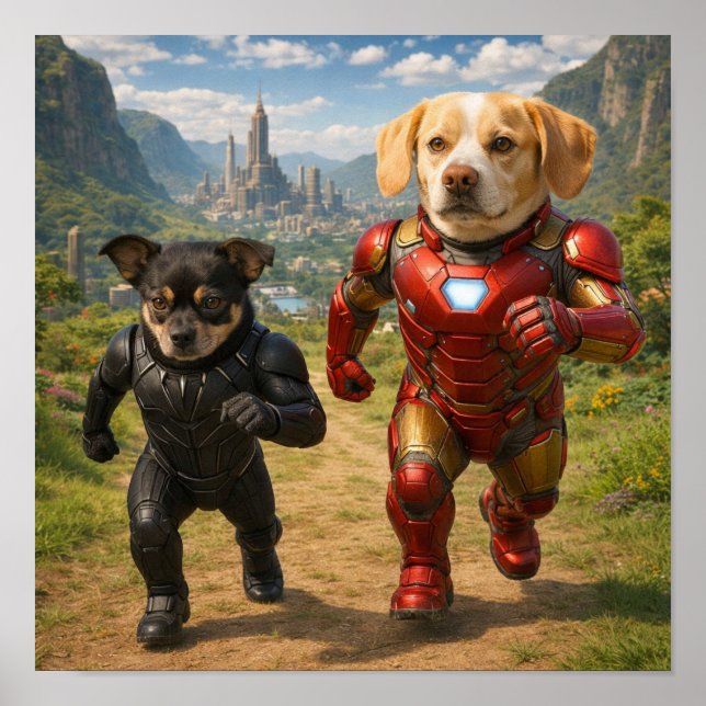 Poster "Saving The World" (Frente)