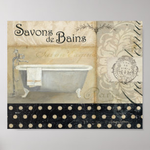 Poster Savons de Bains