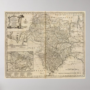 Pôster Savoy, Piemont, Montferrat