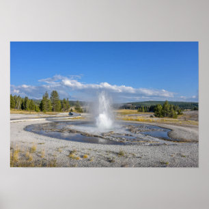 Poster Sawmill Geyser, Parque Nacional de Yellowstone