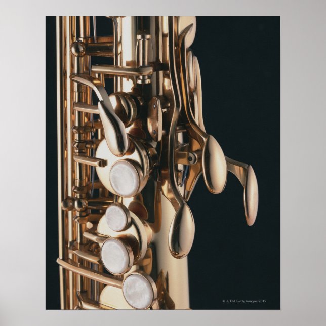 Poster Saxofone 5 (Frente)