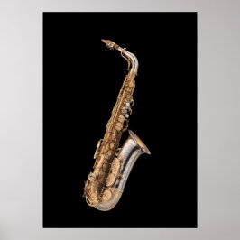 Poster Saxofone alto