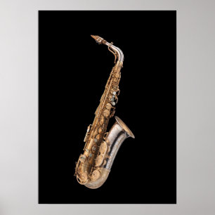 Poster Saxofone alto