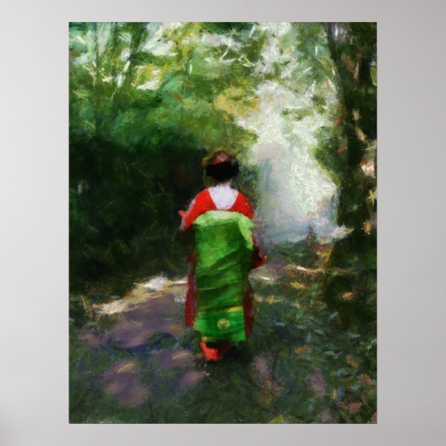 Poster Sayonara Maiko-san (Frente)