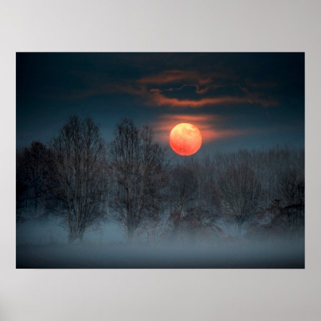 Poster Scalenghe no Piemonte, Itália (Frente)