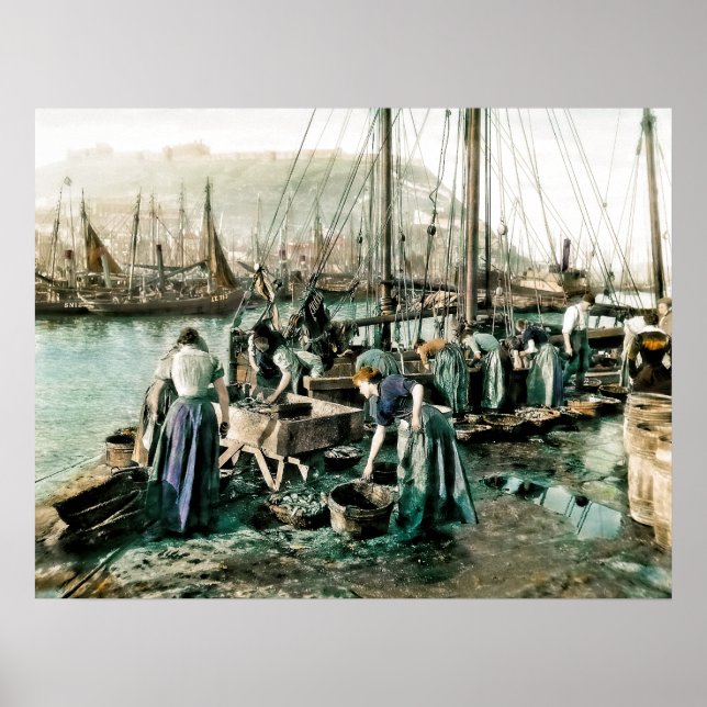 Poster Scarborough: A Frota De Arenque (Frente)