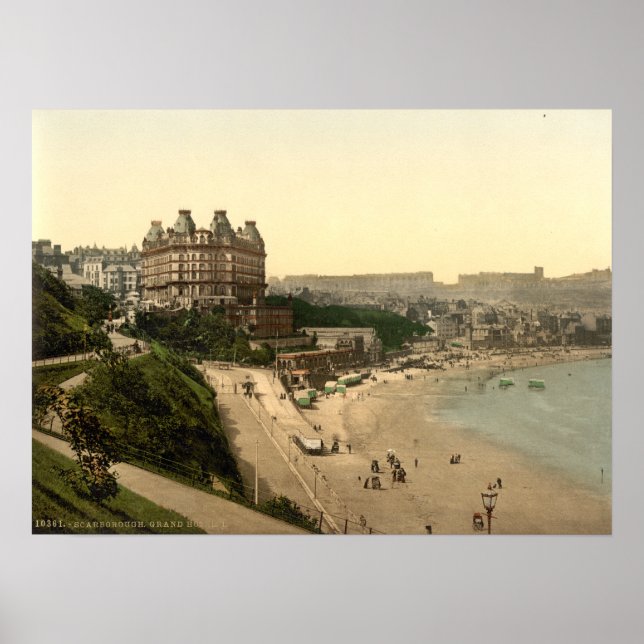 Pôster Scarborough, Yorkshire, Inglaterra (Frente)