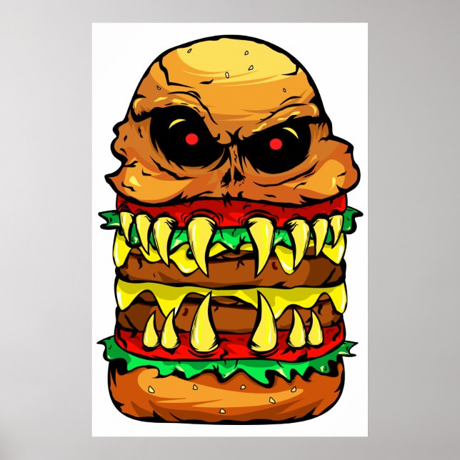 Poster Scary Cheese Burger (Frente)