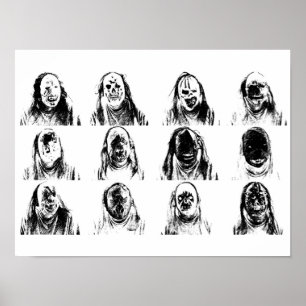Poster Scary Mask