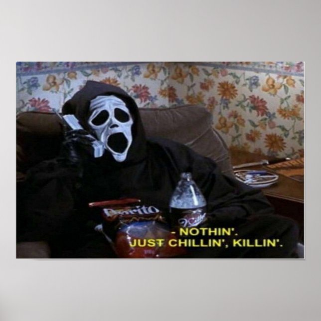 Poster Scary Movie Scream  (Frente)