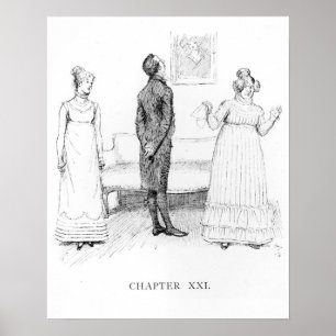 Pôster Scene from 'Pride and Prejudice'