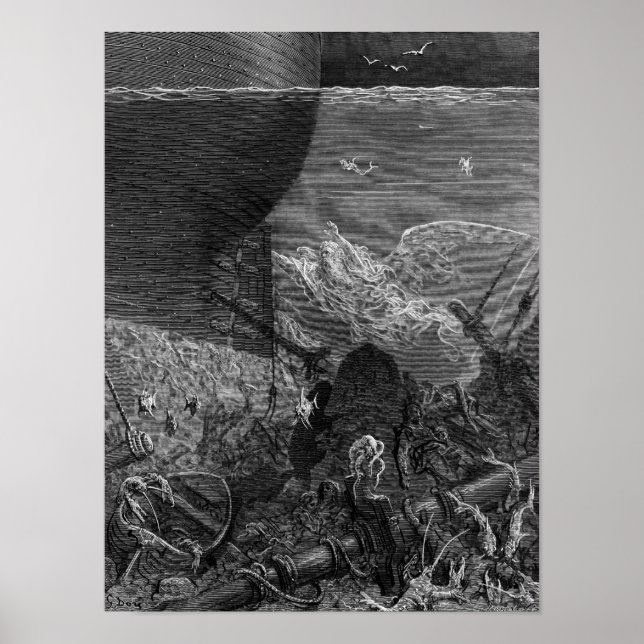 Pôster Scene from 'The Rime of the Ancient Mariner' (Frente)