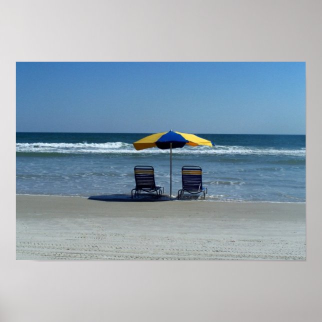 Pôster Scenic Daytona Beach Photograph (Frente)
