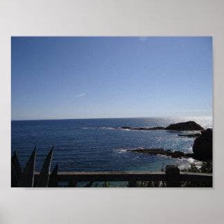 Poster Scenic ocean view