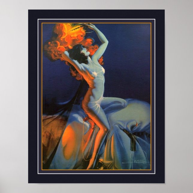 Poster "Scheherazade" 1920 Art Deco Noites Árabes (Frente)