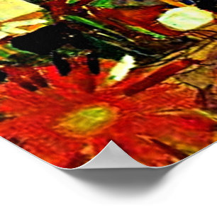 Poster Schiele - Campo das Flores, belas artes