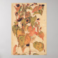 Schiele - Girassóis 1911