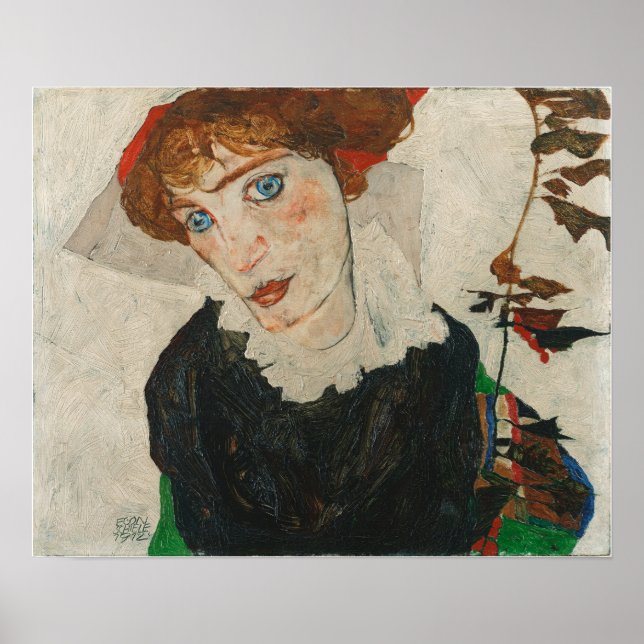 Poster Schiele - Retrato De Wally Neuzil (Frente)