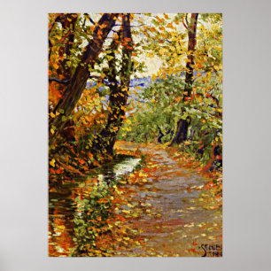 Pôster Schiele - Winding Brook