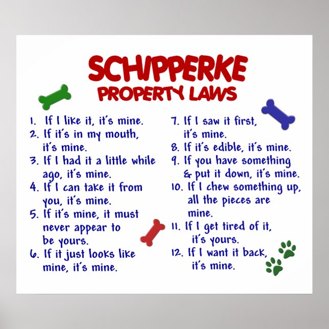 POSTER SCHIPPERKE PL2 (Frente)