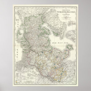 Poster Schleswig, Holstein, Lauenburg