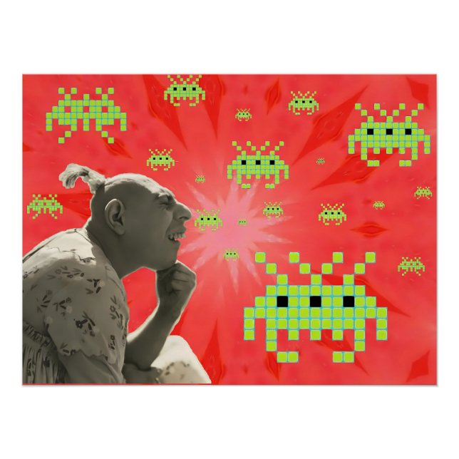 Pôster Schlitze e o Sonho Invasor (Frente)