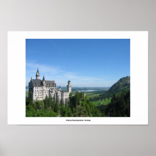 Pôster Schloss Neuschwanstein, Alemanha