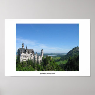 Pôster Schloss Neuschwanstein, Alemanha