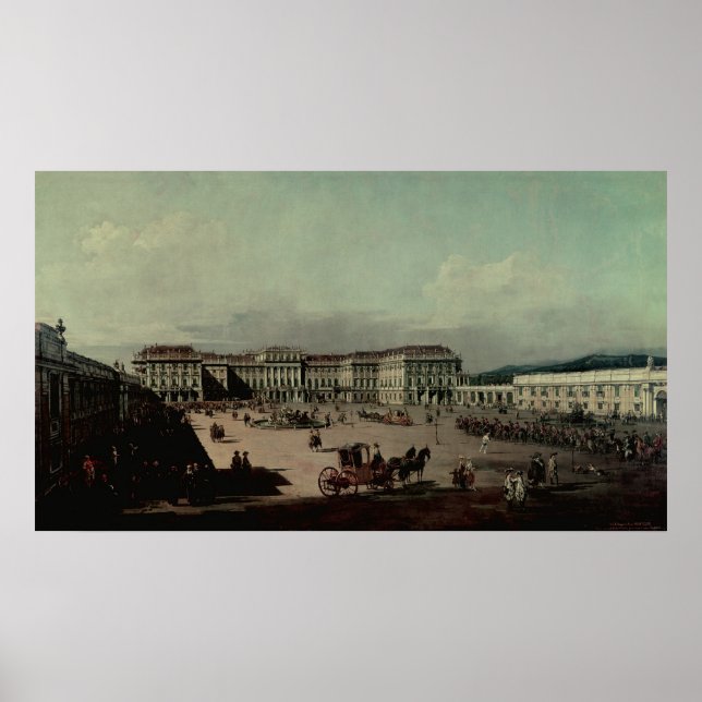 Pôster Schloss Schonbrunn, 1759-60 (Frente)