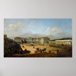 Poster Schloss Schönbrunn Wien – Canaletto – Bellotto