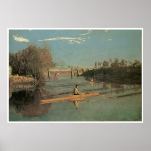 Pôster Schmitt máximo em um único Scull, Thomas 1871