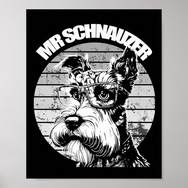 Poster Schnauzer (Frente)