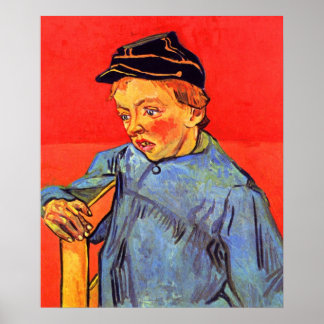 Pôster Schoolboy by Vincent van Gogh