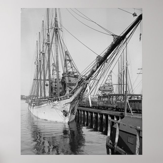 Poster Schooner Paul Palmer (Frente)