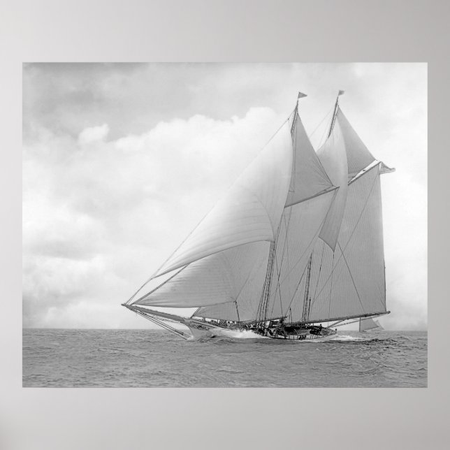 Pôster Schooner Yacht America (Frente)