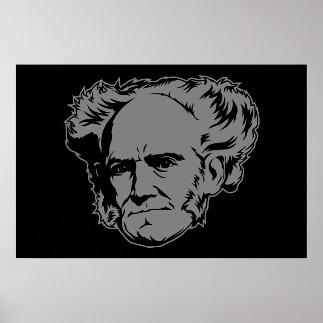 Poster Schopenhauer Portrait (Frente)