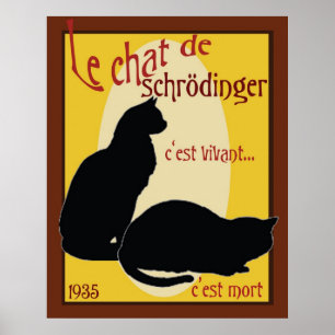 Poster Schrodinger's Cat