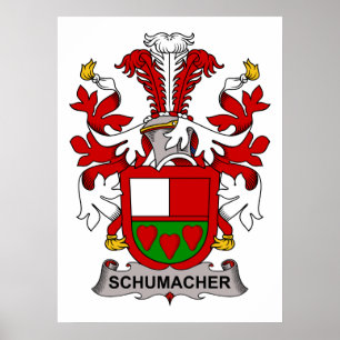 Poster Schumacher Family Crest