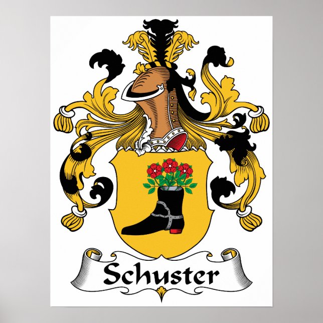 Pôster Schuster Family Crest (Frente)