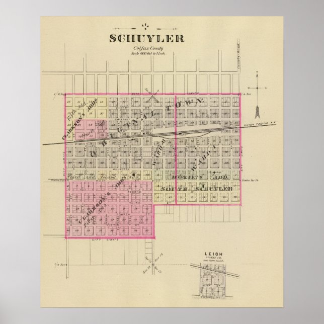 Poster Schuyler e Leigh, Nebraska (Frente)