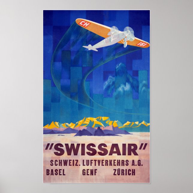 Poster "Schweiz: 2022/heute - Sommer Reise ... (Frente)