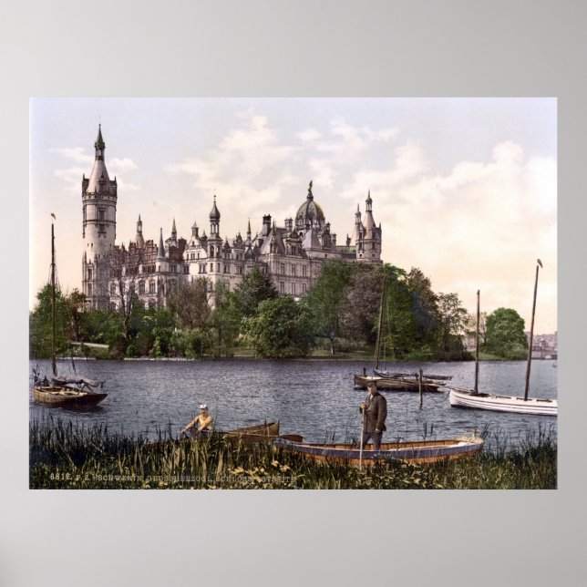Poster Schwerin Castle (Frente)
