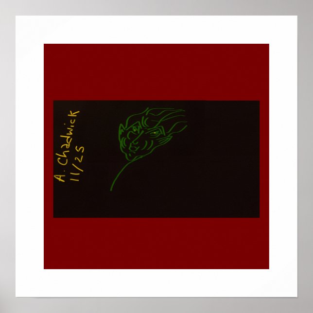 Poster Sci-fi Creature   (Frente)