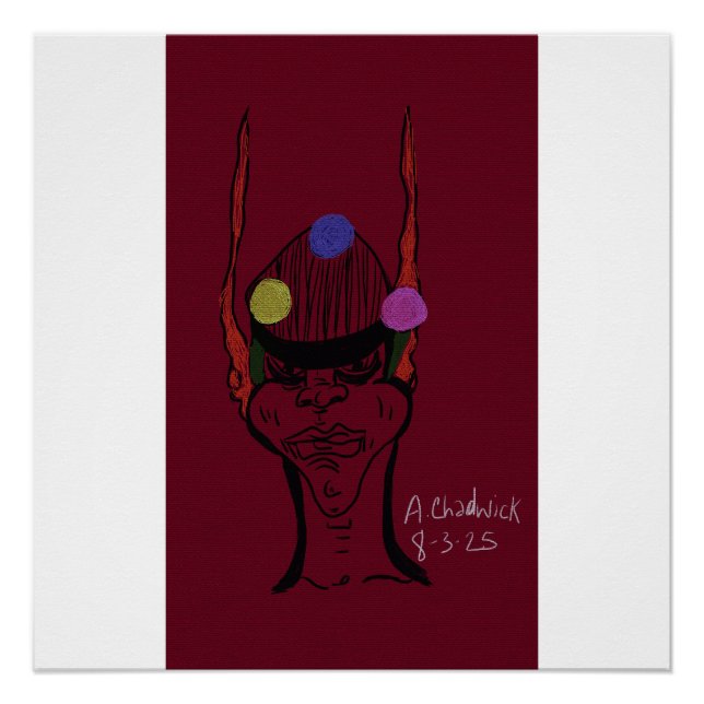 Pôster Sci-fi Futuristic Traveler Glossy Poster (Frente)