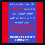 POSTER SCIENCE MATTH EDUCATION WORDS POEMS<br><div class="desc">PALAVRAS POEMS EDUCAÇÃO VERMELHO AZUL</div>